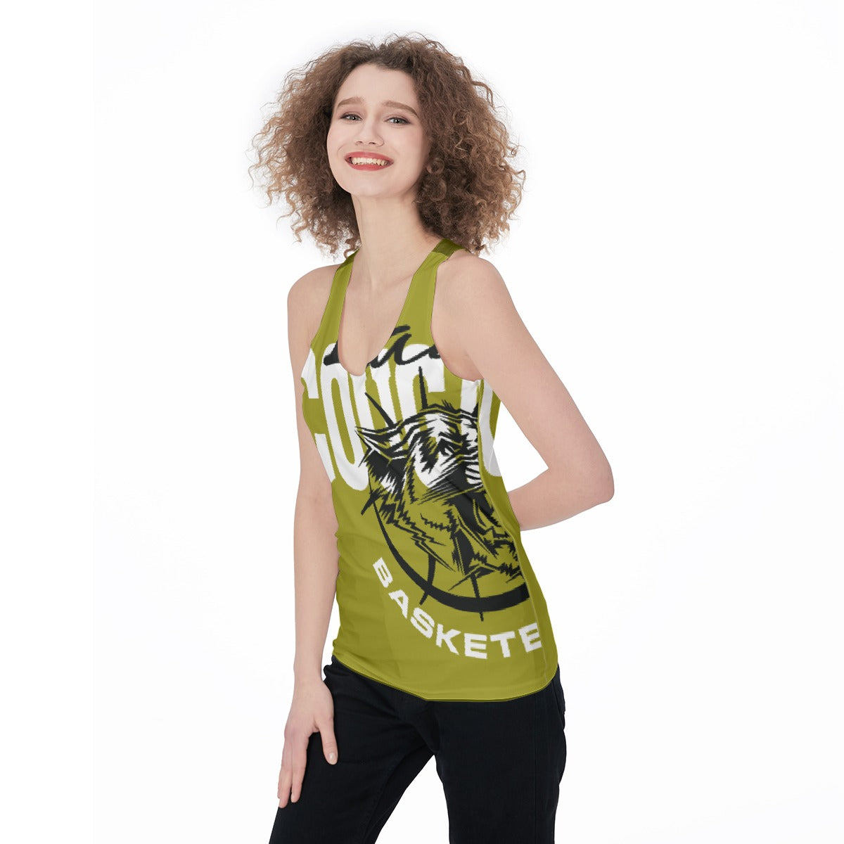 All-Over Print Women's Racerback Tank Top
