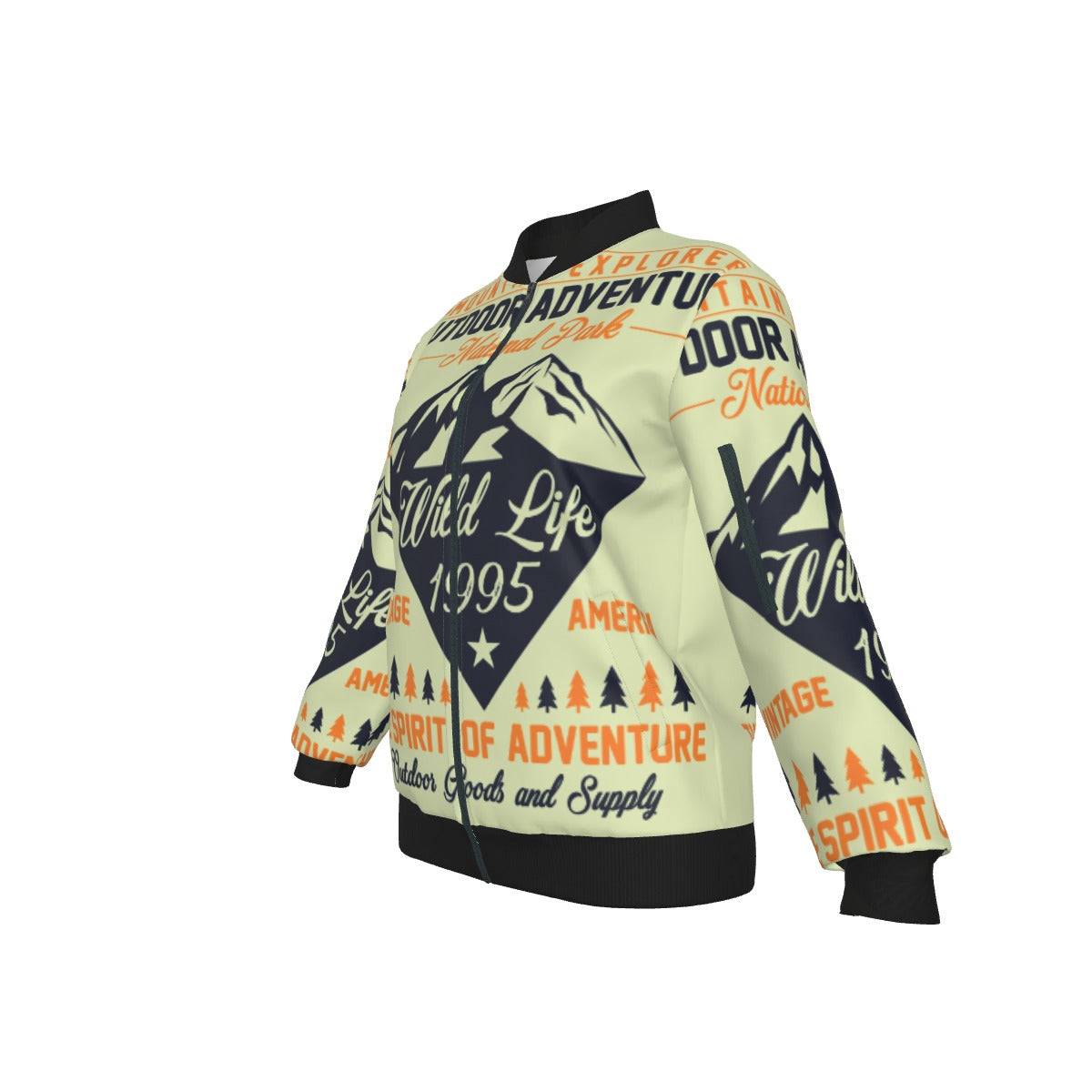 All-Over Print Women's Jacket