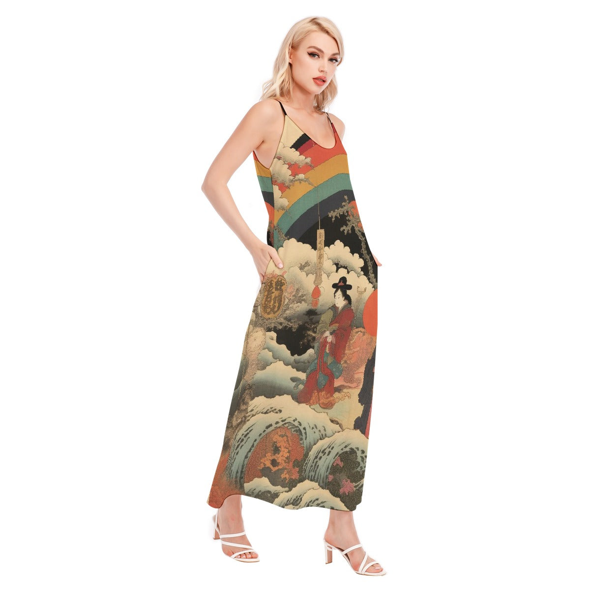 All-Over Print Women's Sling Dress