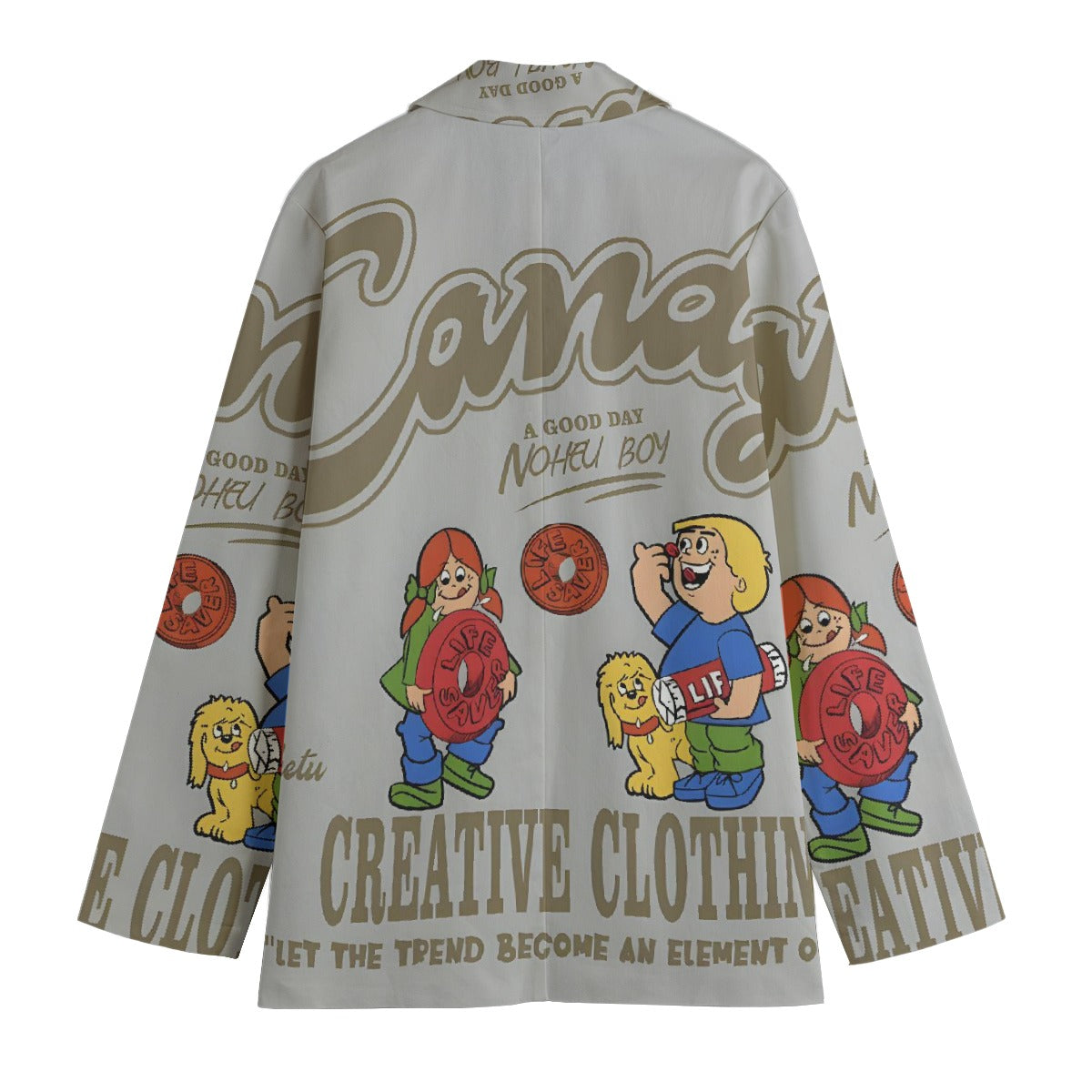 All-Over Print Women's Leisure Blazer