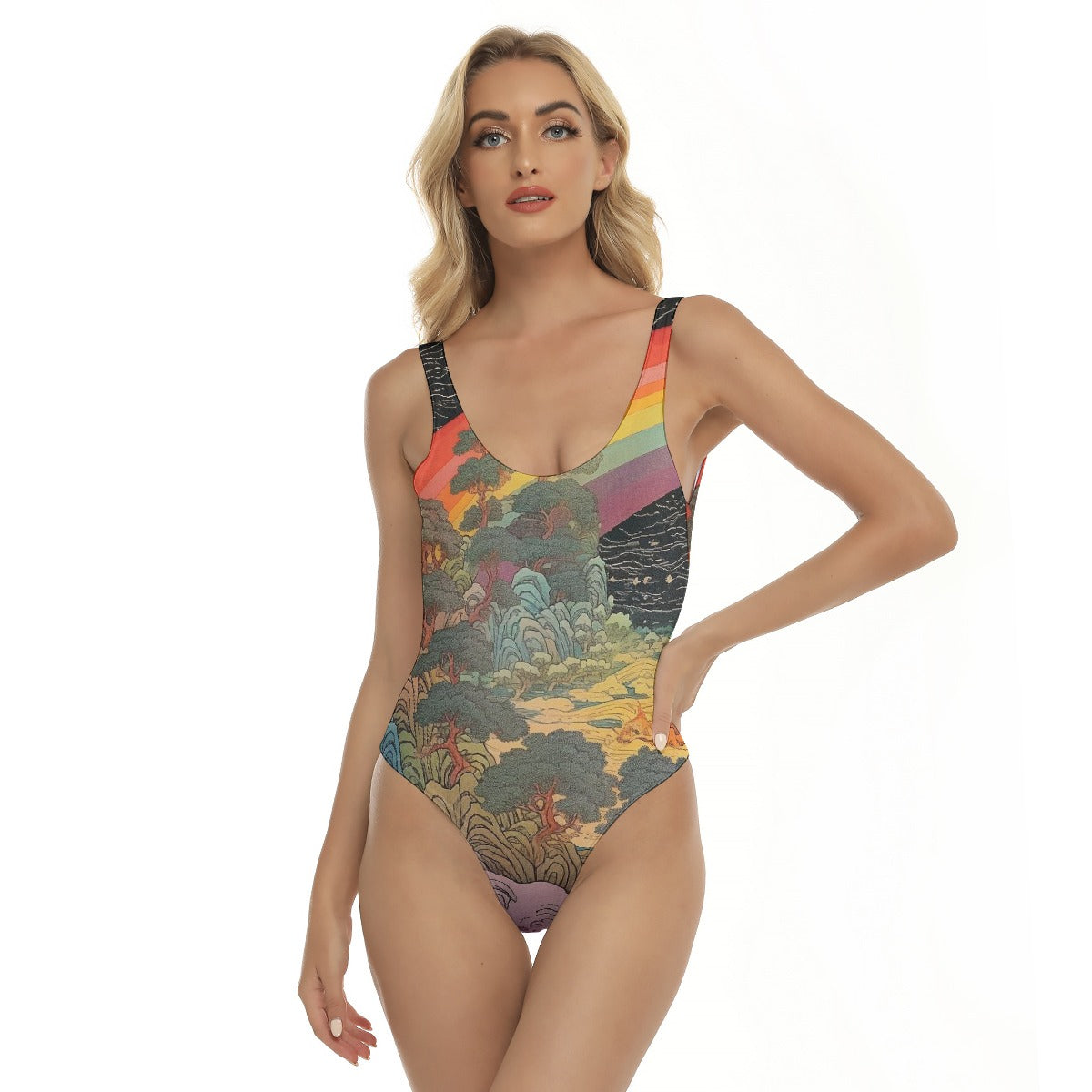 All-Over Print Women's One-piece Swimsuit