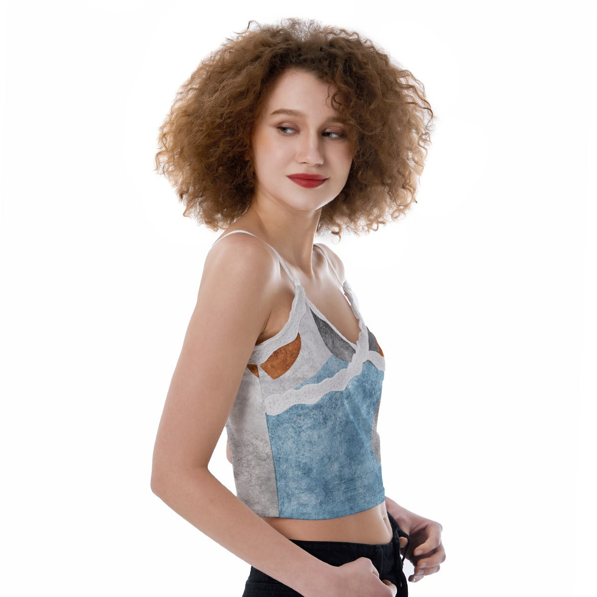 All-Over Print Women's Lace Camisole