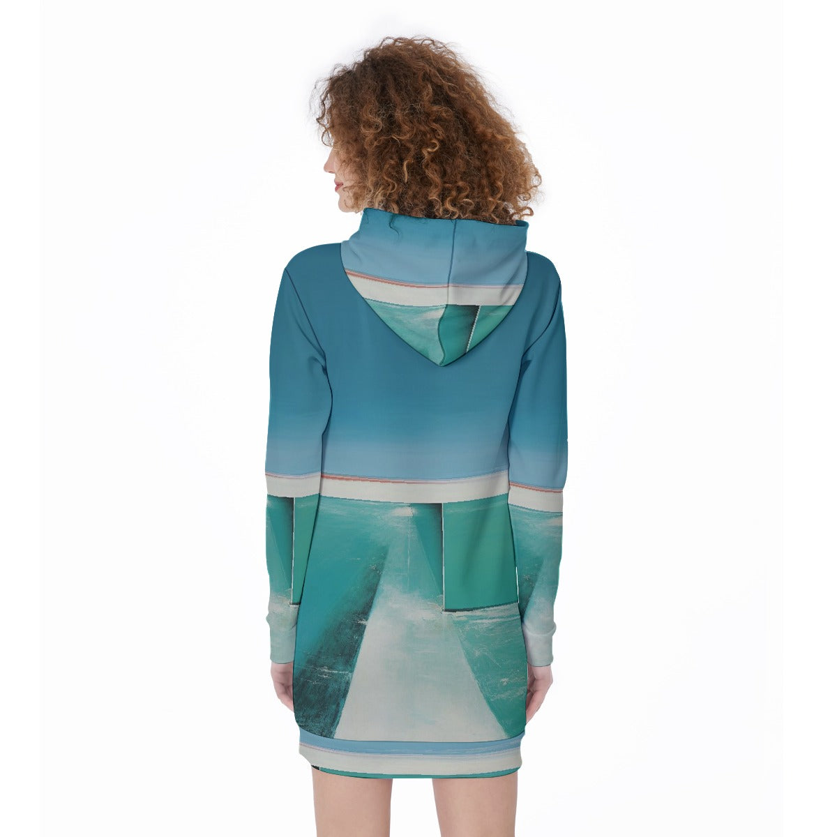 All-Over Print Women's Long Hoodie