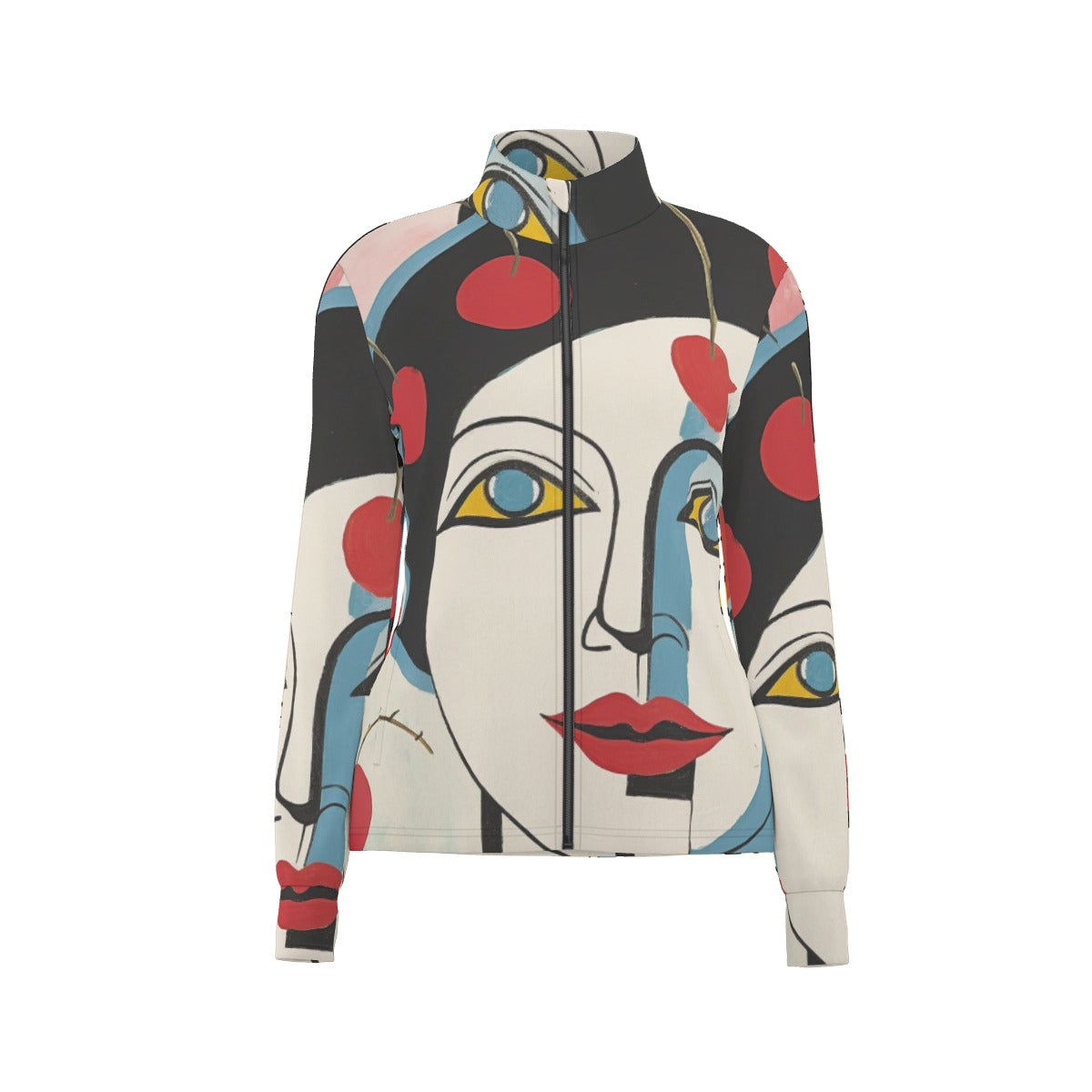 All-Over Print Women's Long Sleeve Thumbhole Jacket