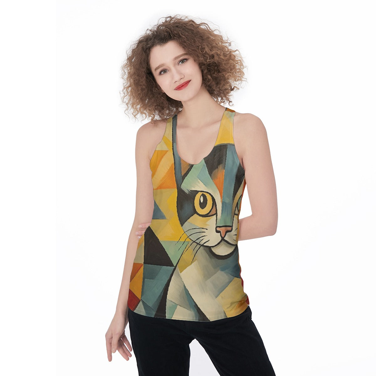 All-Over Print Women's Racerback Tank Top