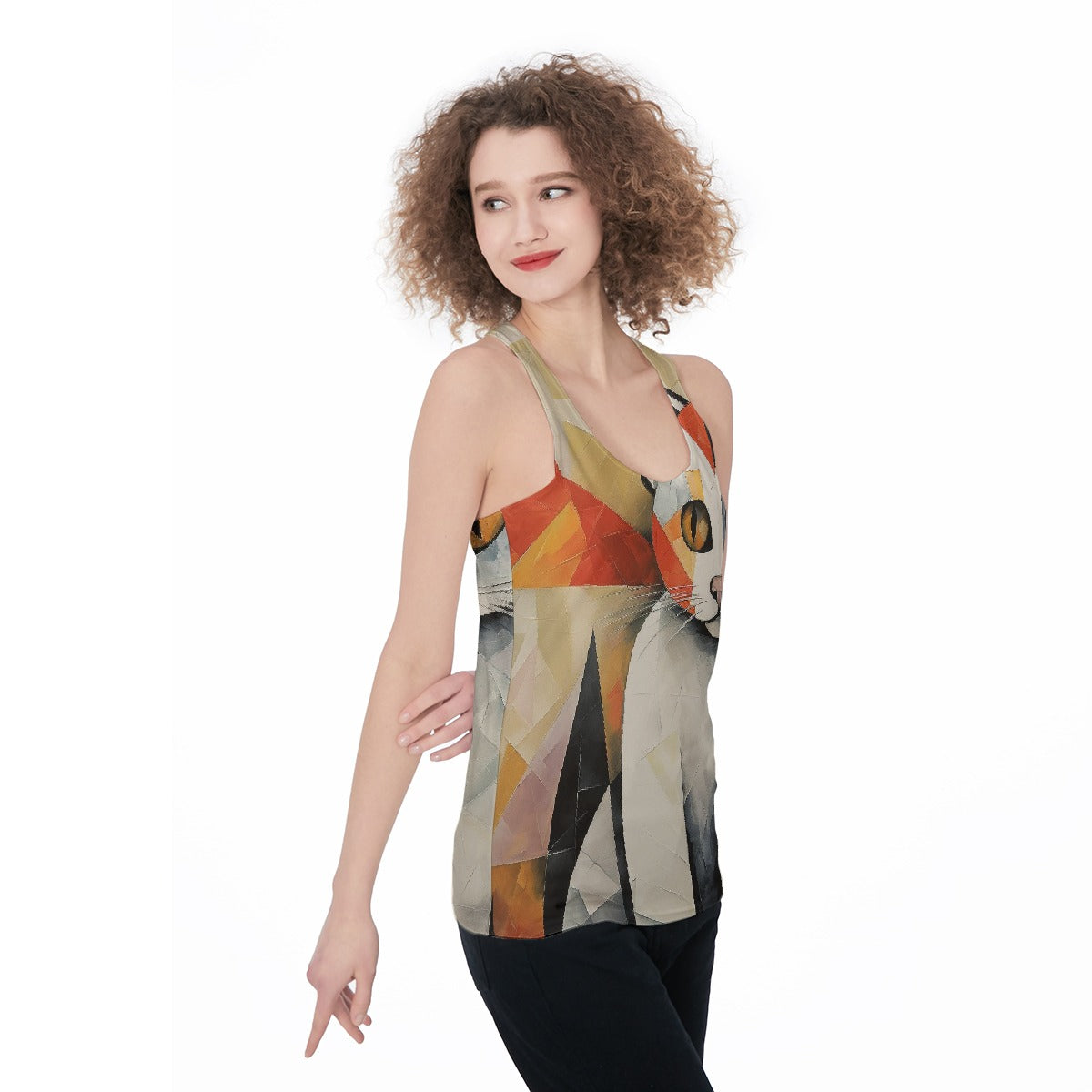 All-Over Print Women's Racerback Tank Top