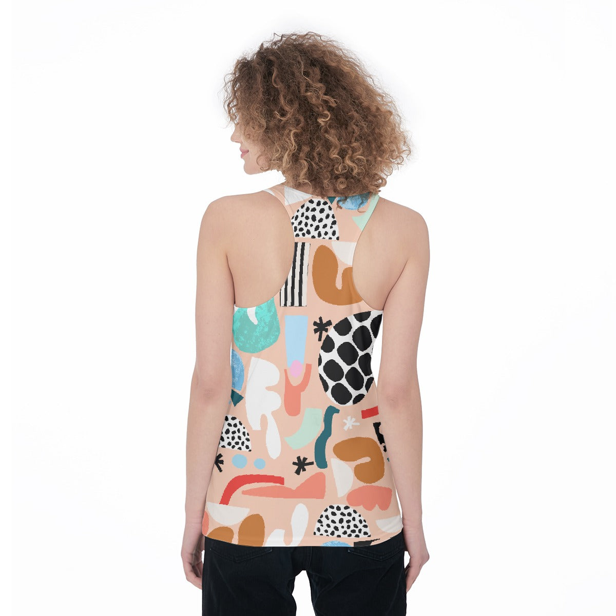 All-Over Print Women's Racerback Tank Top