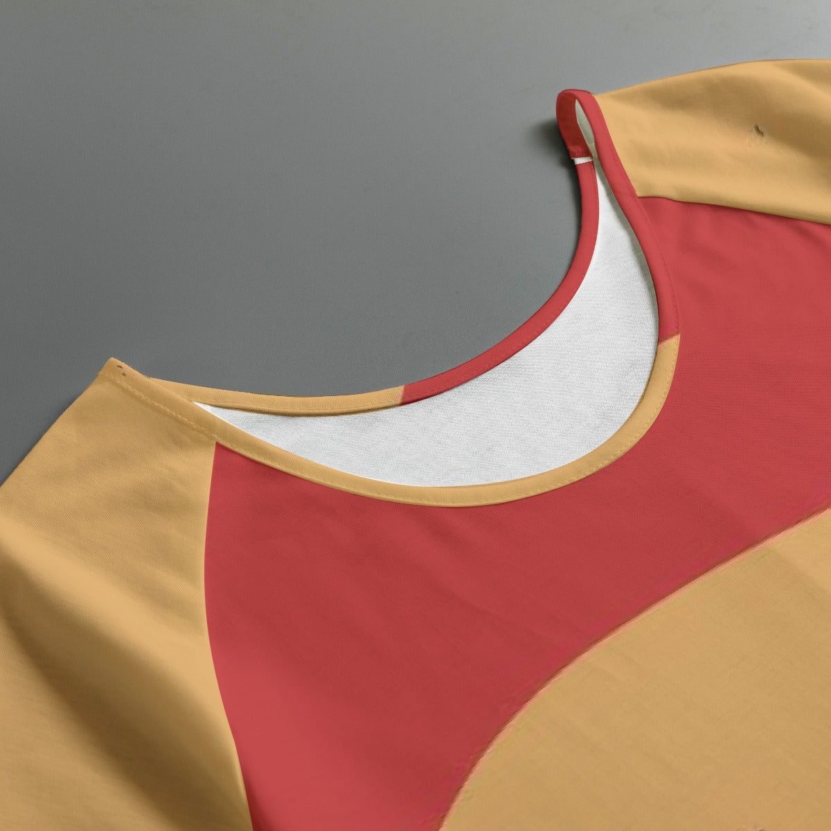 All-Over Print Women's Round Neck T-shirt With Raglan Sleeve
