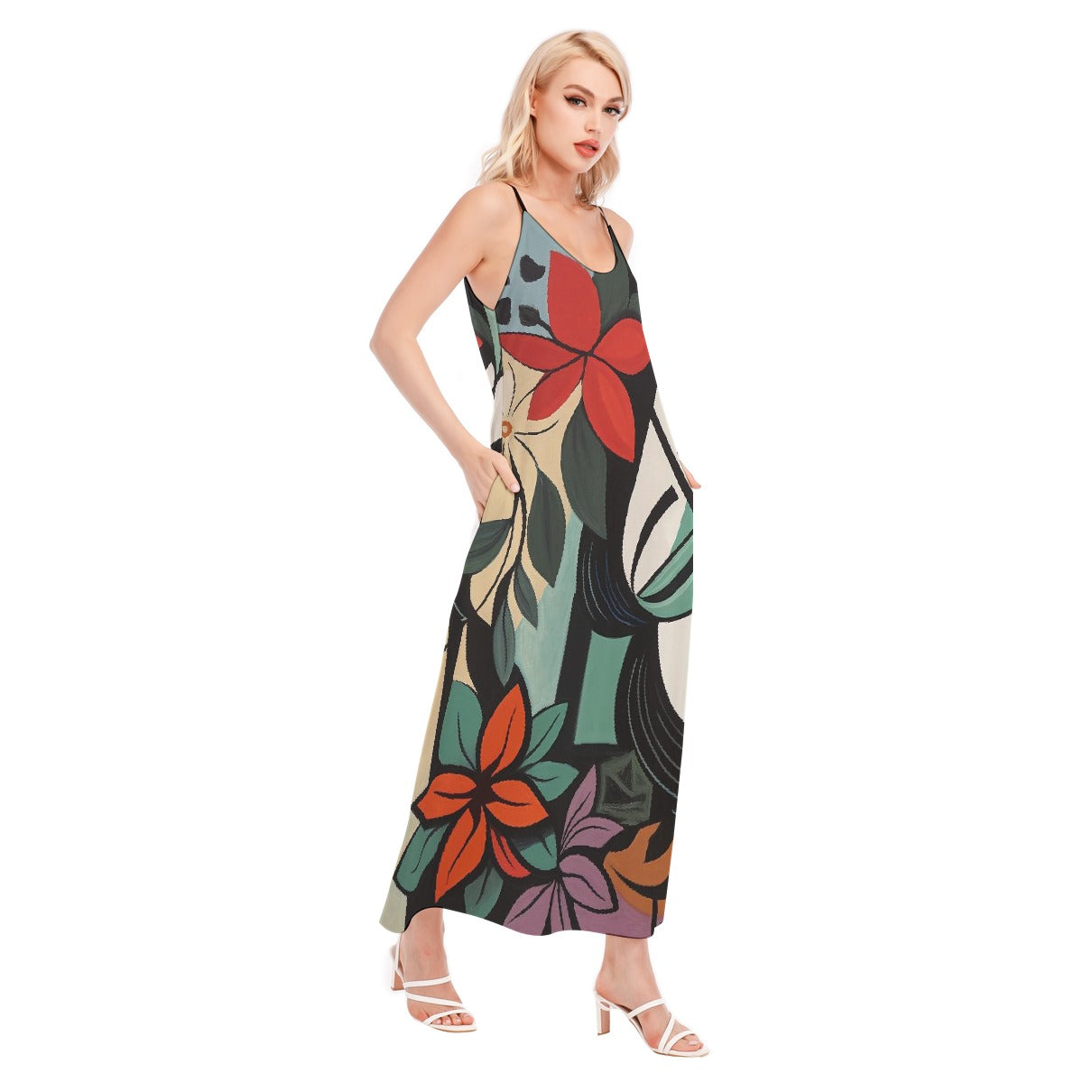 All-Over Print Women's Sling Dress