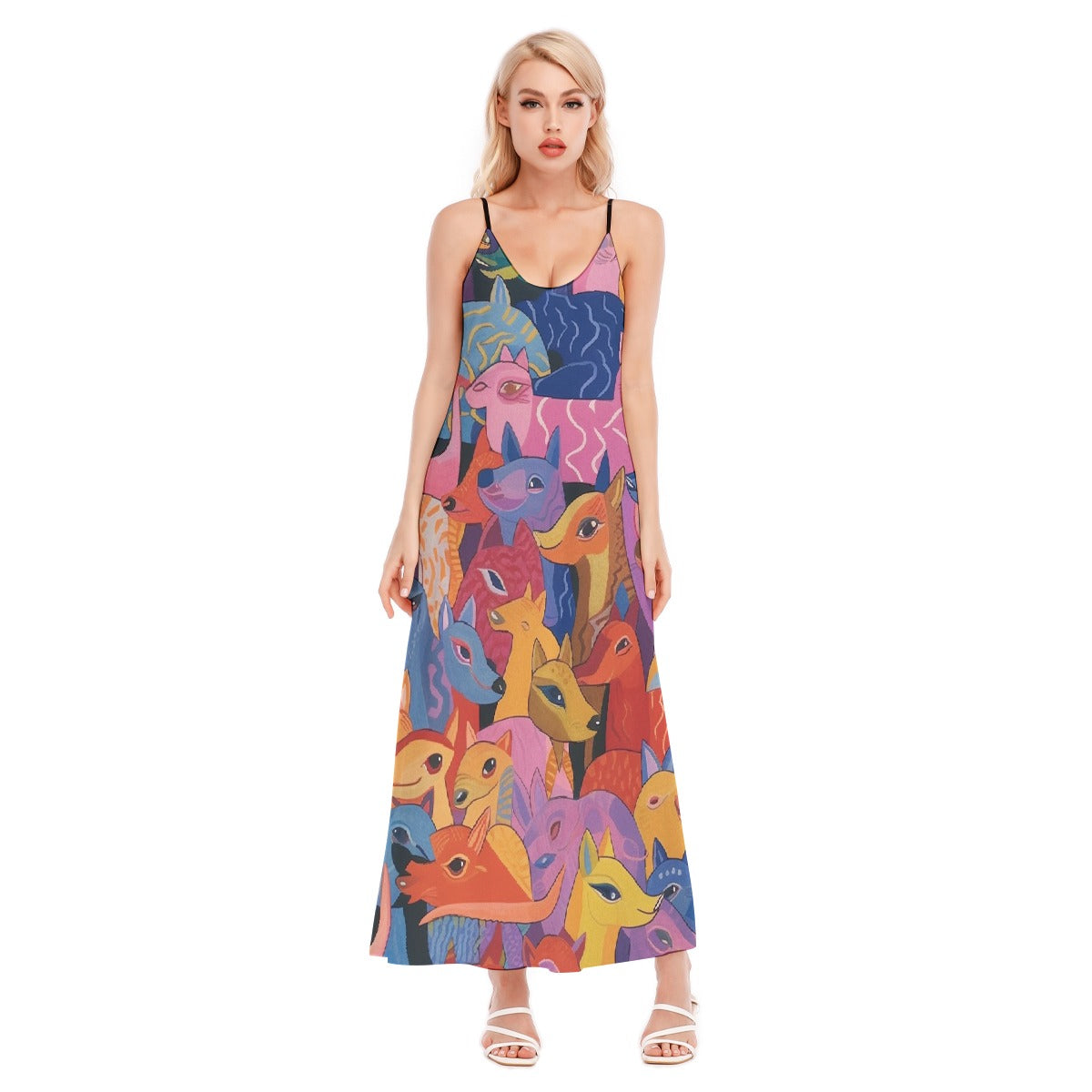 All-Over Print Women's Sling Dress