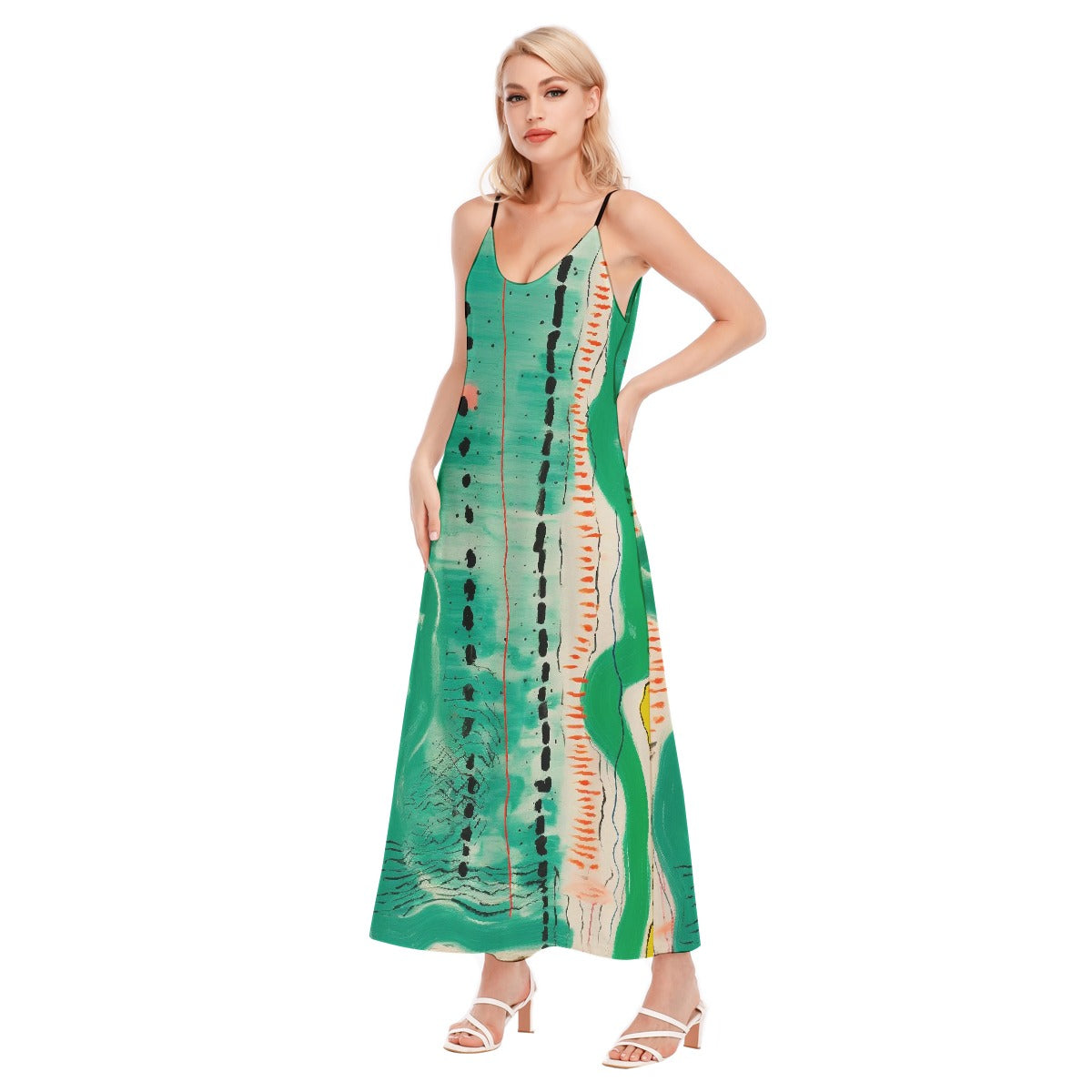 All-Over Print Women's Sling Dress