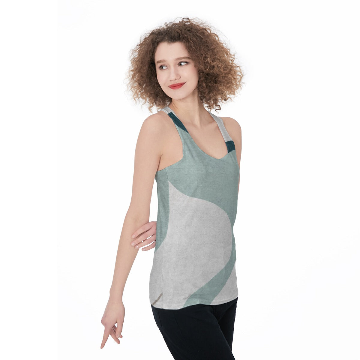 All-Over Print Women's Racerback Tank Top