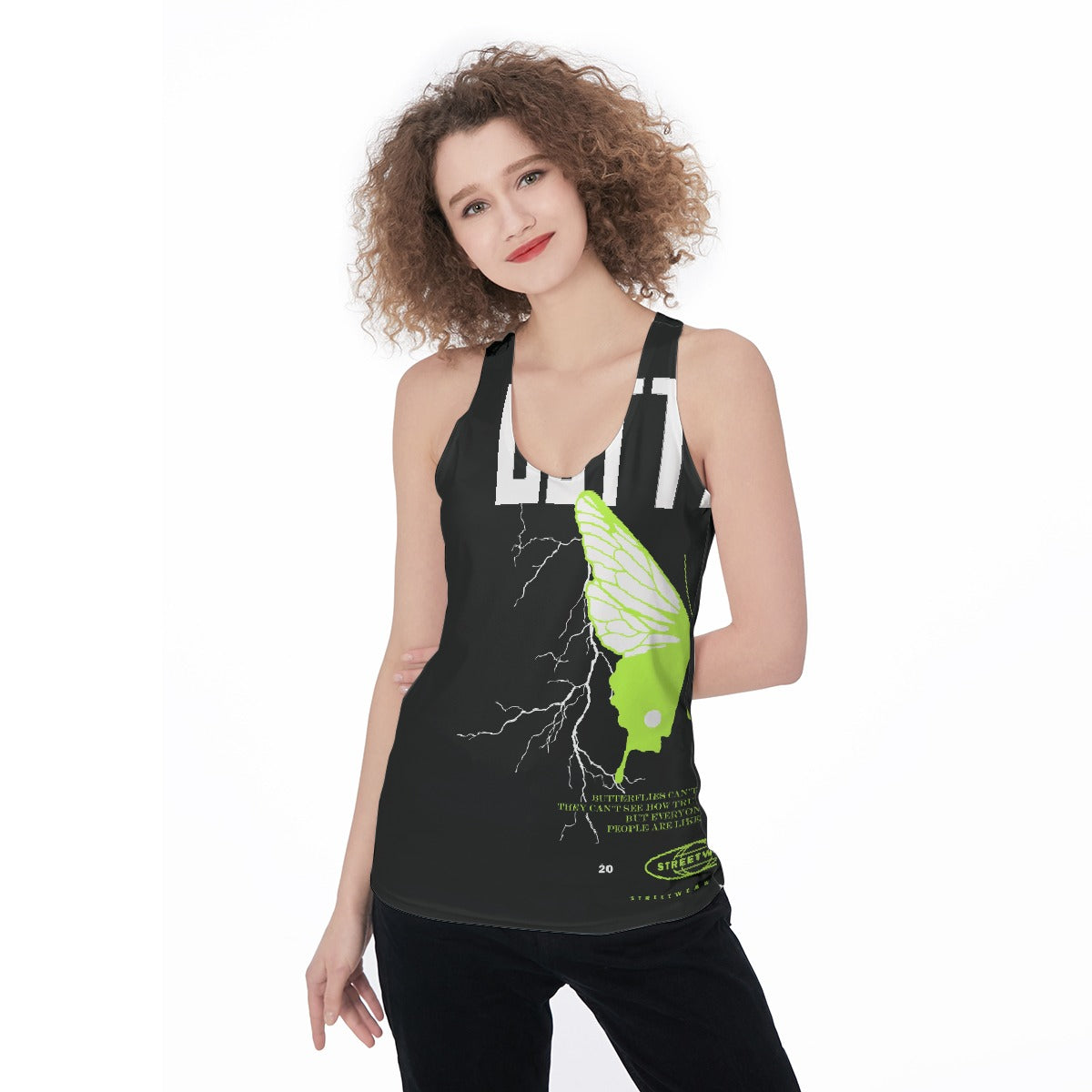 All-Over Print Women's Racerback Tank Top