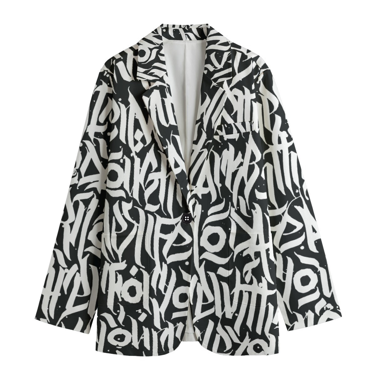 All-Over Print Women's Leisure Blazer