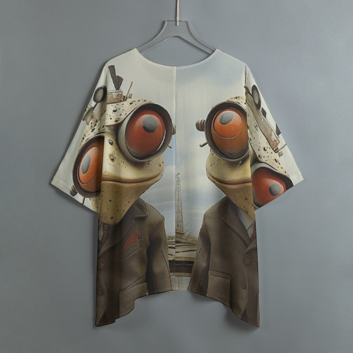 All-Over Print Women's Bat Sleeve Shirt