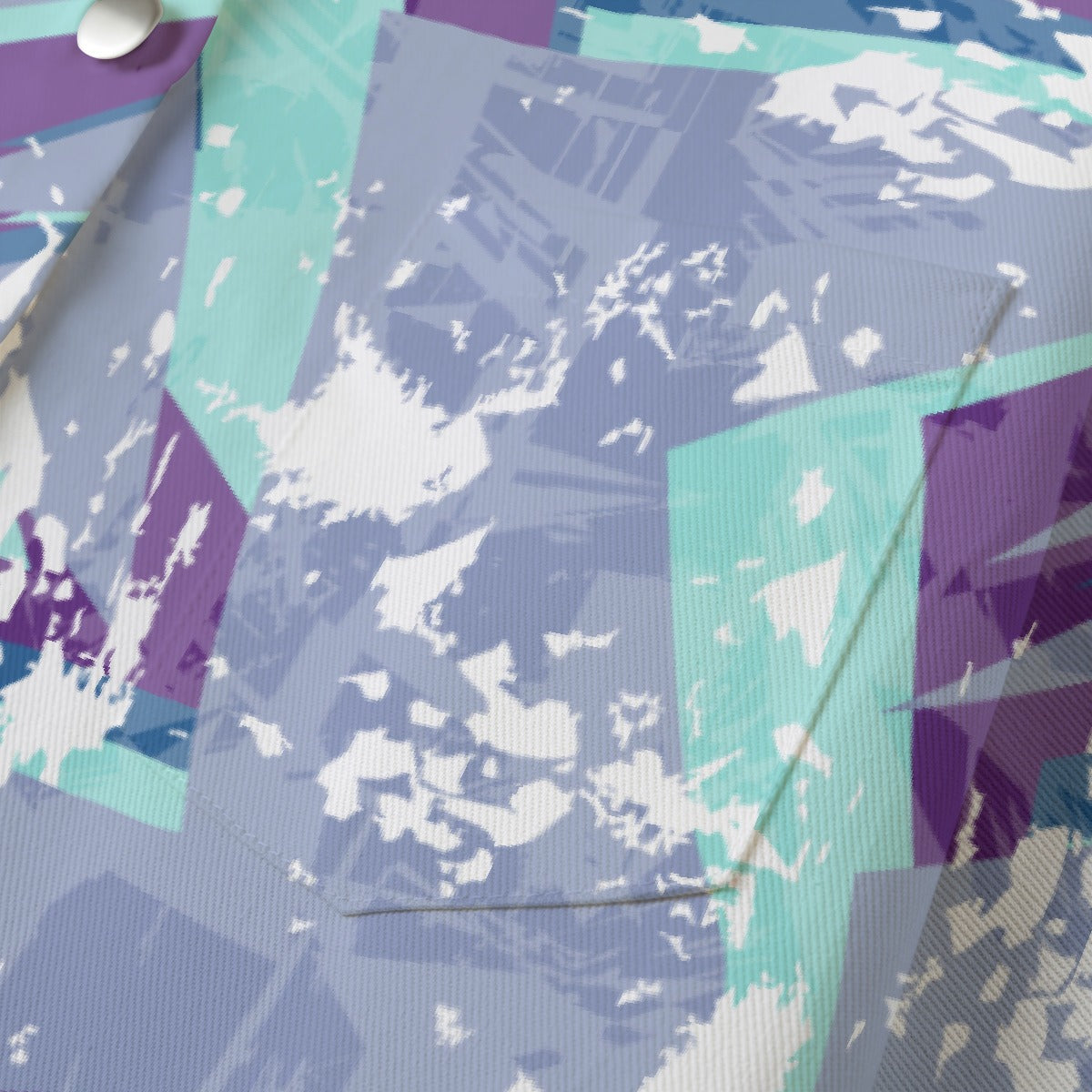 All-Over Print Women's Cropped Jacket | 245GSM Cotton