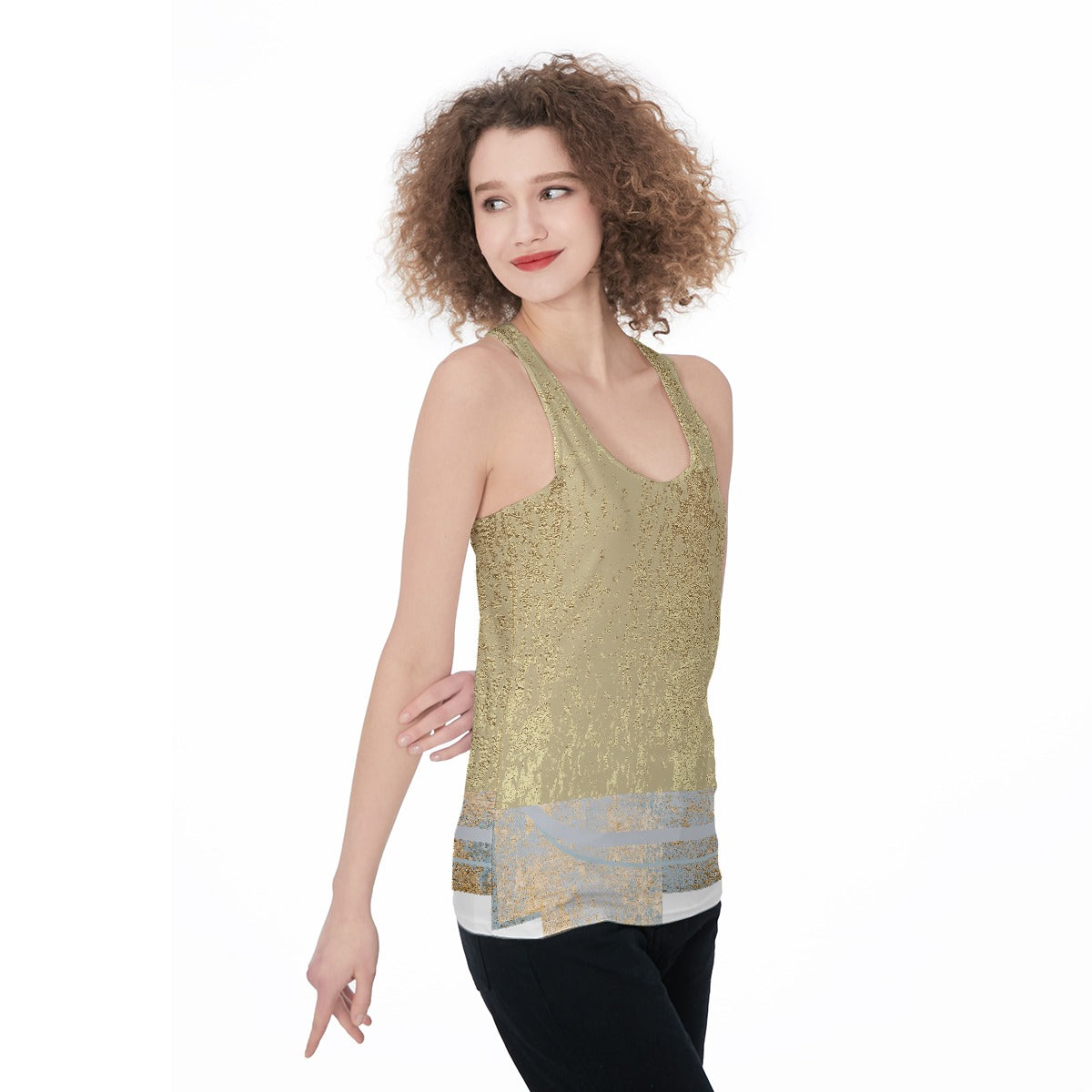 All-Over Print Women's Racerback Tank Top
