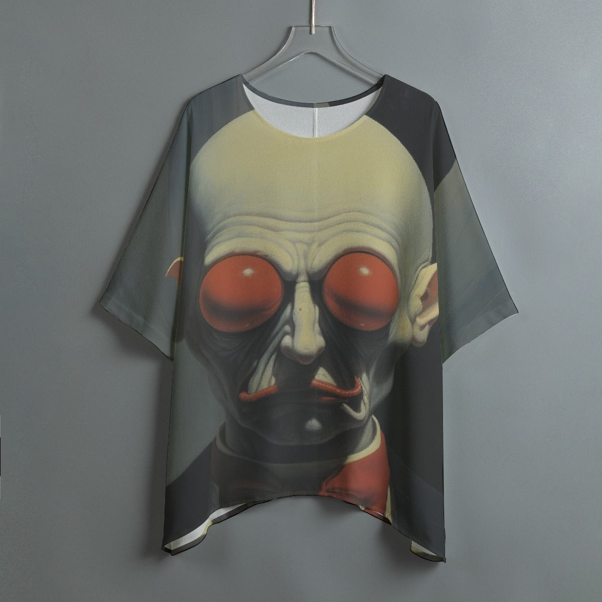 All-Over Print Women's Bat Sleeve Shirt