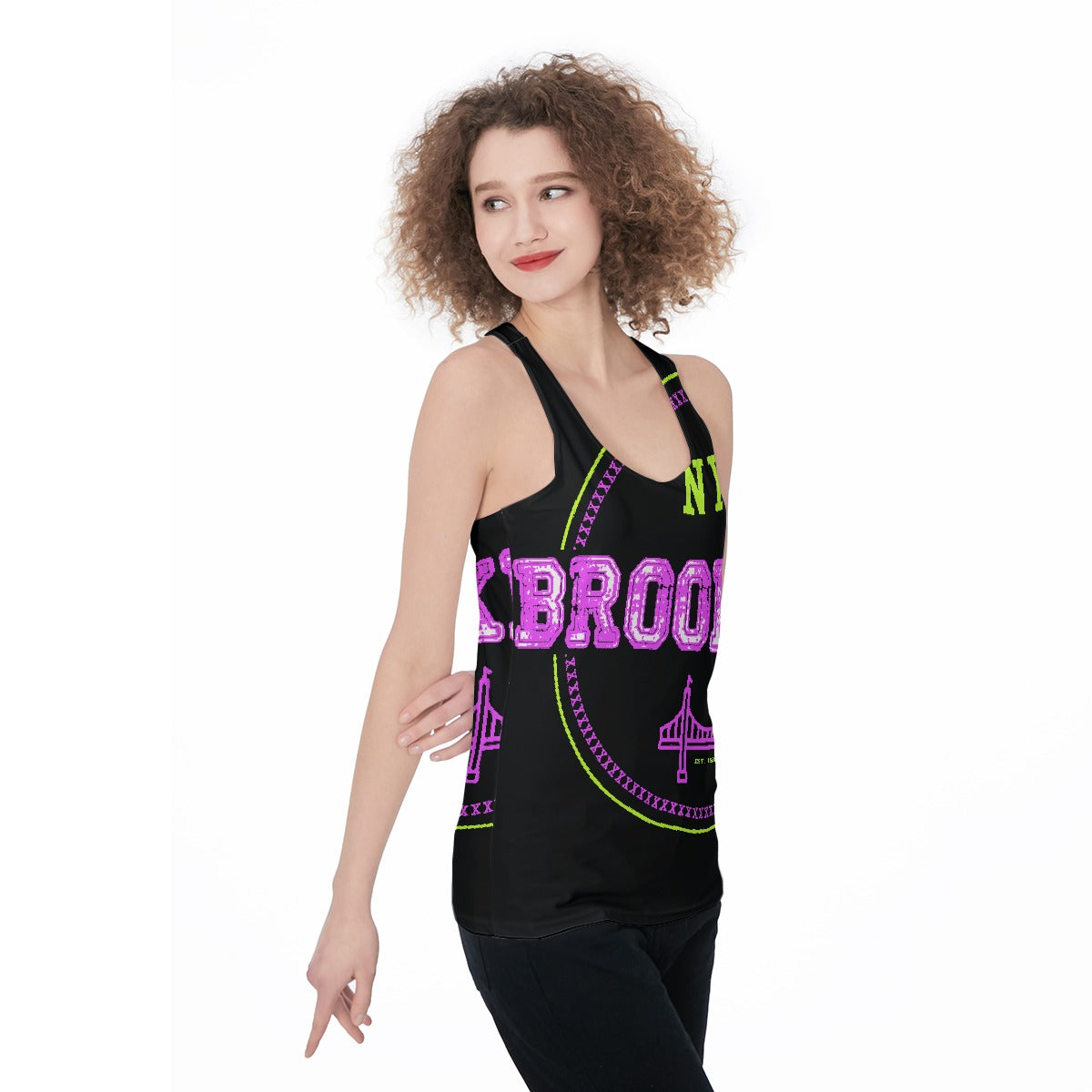 All-Over Print Women's Racerback Tank Top