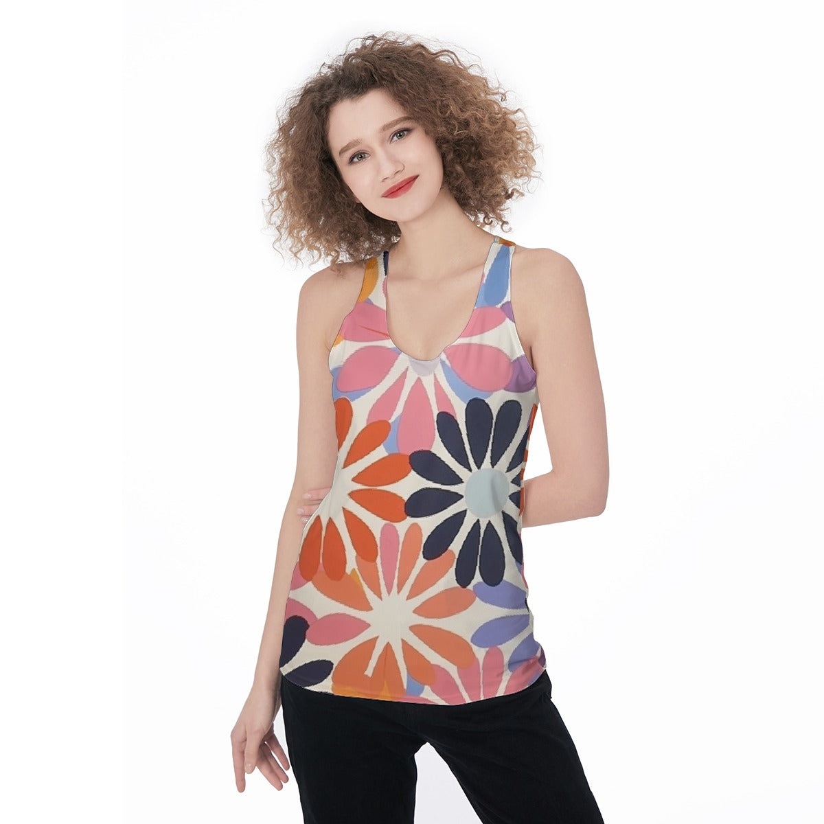 All-Over Print Women's Racerback Tank Top