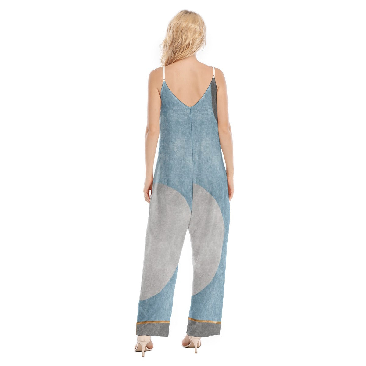 All-Over Print Women's Loose Cami Jumpsuit