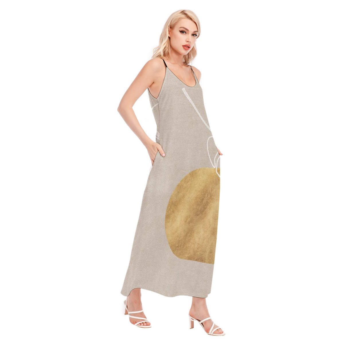 All-Over Print Women's Sling Dress