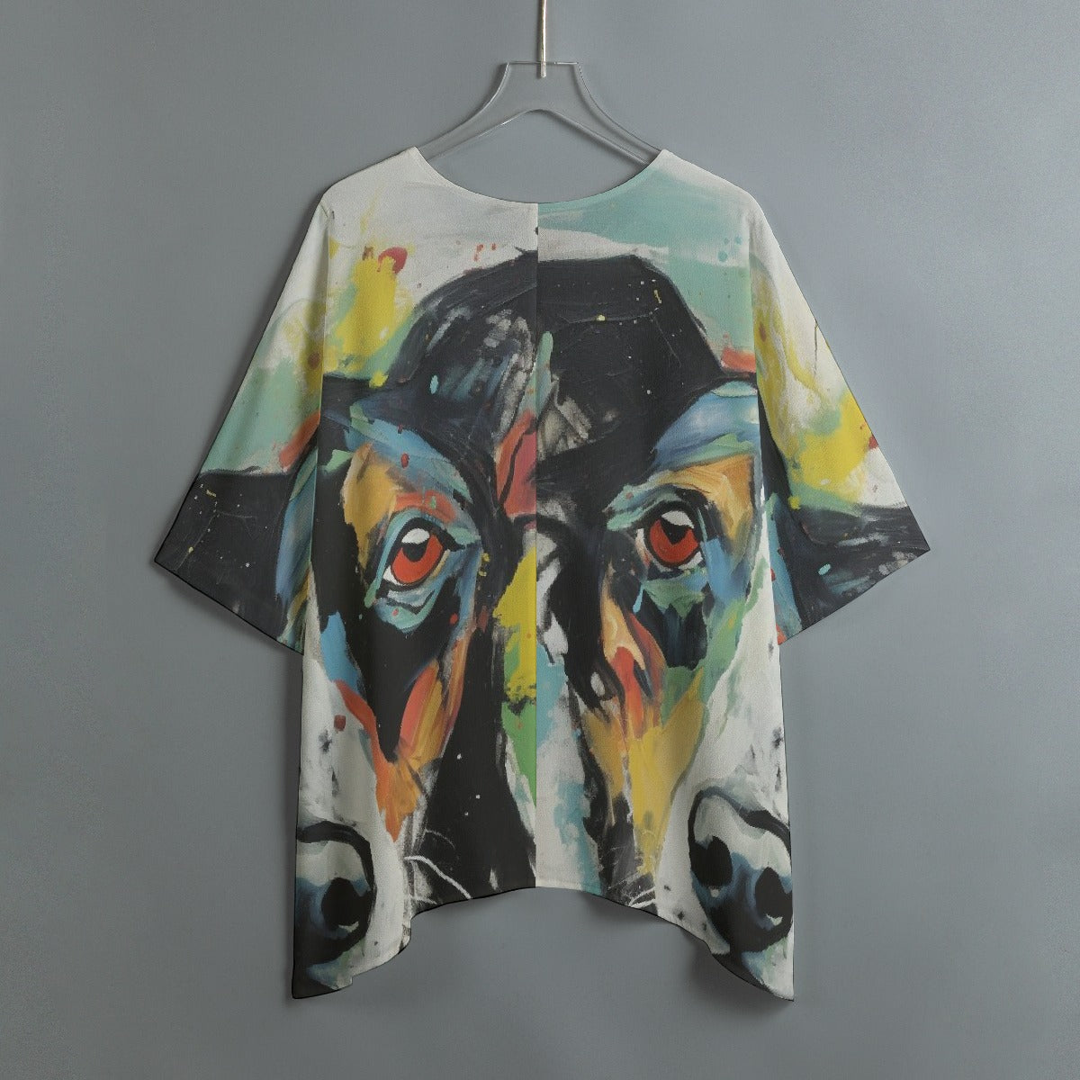 All-Over Print Women's Bat Sleeve Shirt
