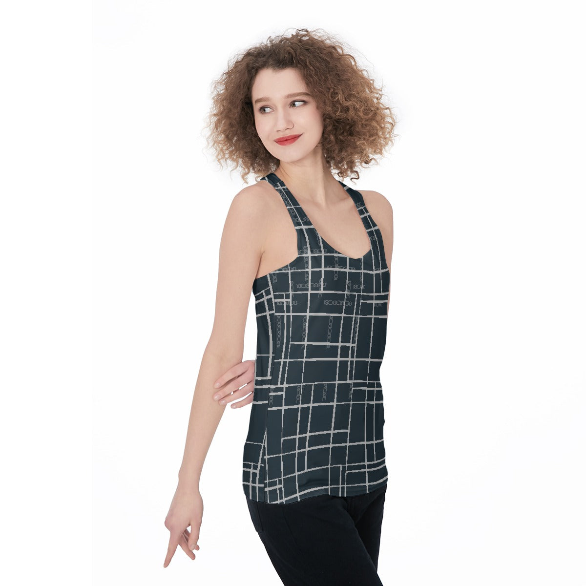 All-Over Print Women's Racerback Tank Top