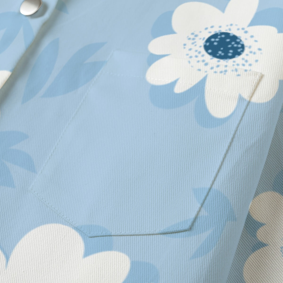All-Over Print Women's Cropped Jacket | 245GSM Cotton