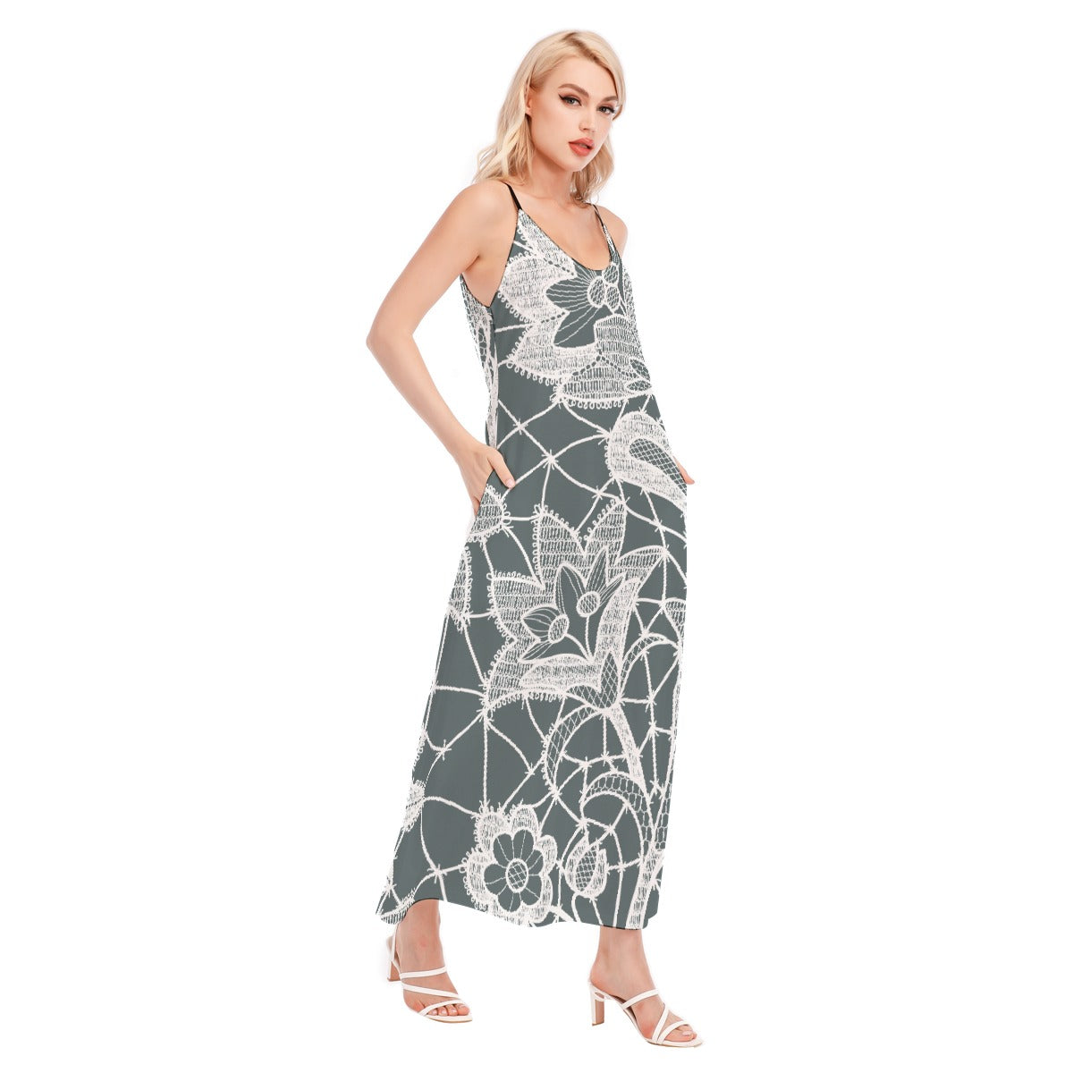 All-Over Print Women's Sling Dress