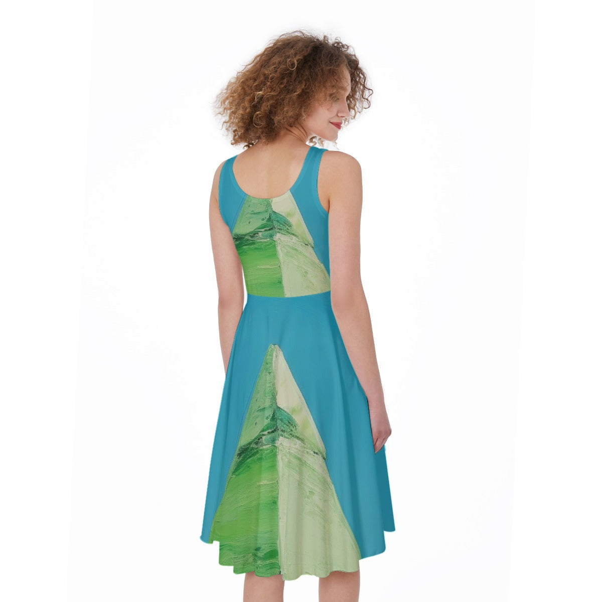 All-Over Print Women's Sleeveless Dress
