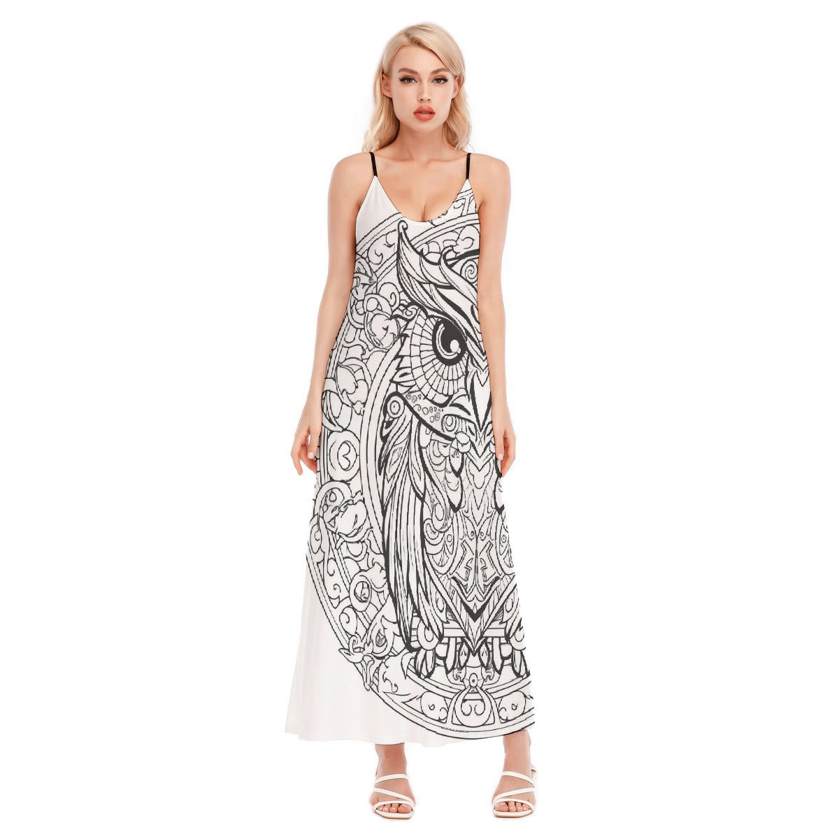 All-Over Print Women's Sling Dress