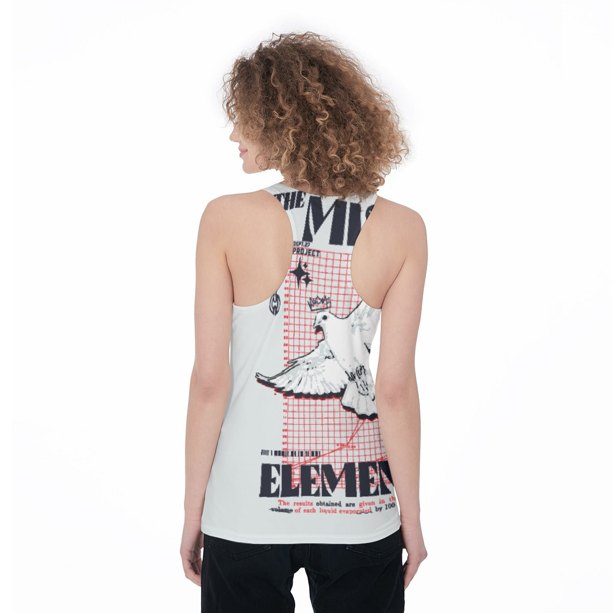All-Over Print Women's Racerback Tank Top