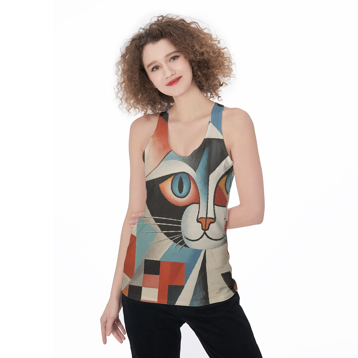 All-Over Print Women's Racerback Tank Top