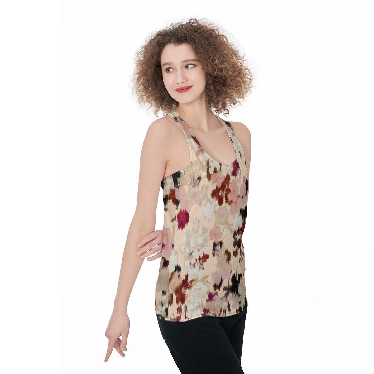 All-Over Print Women's Racerback Tank Top