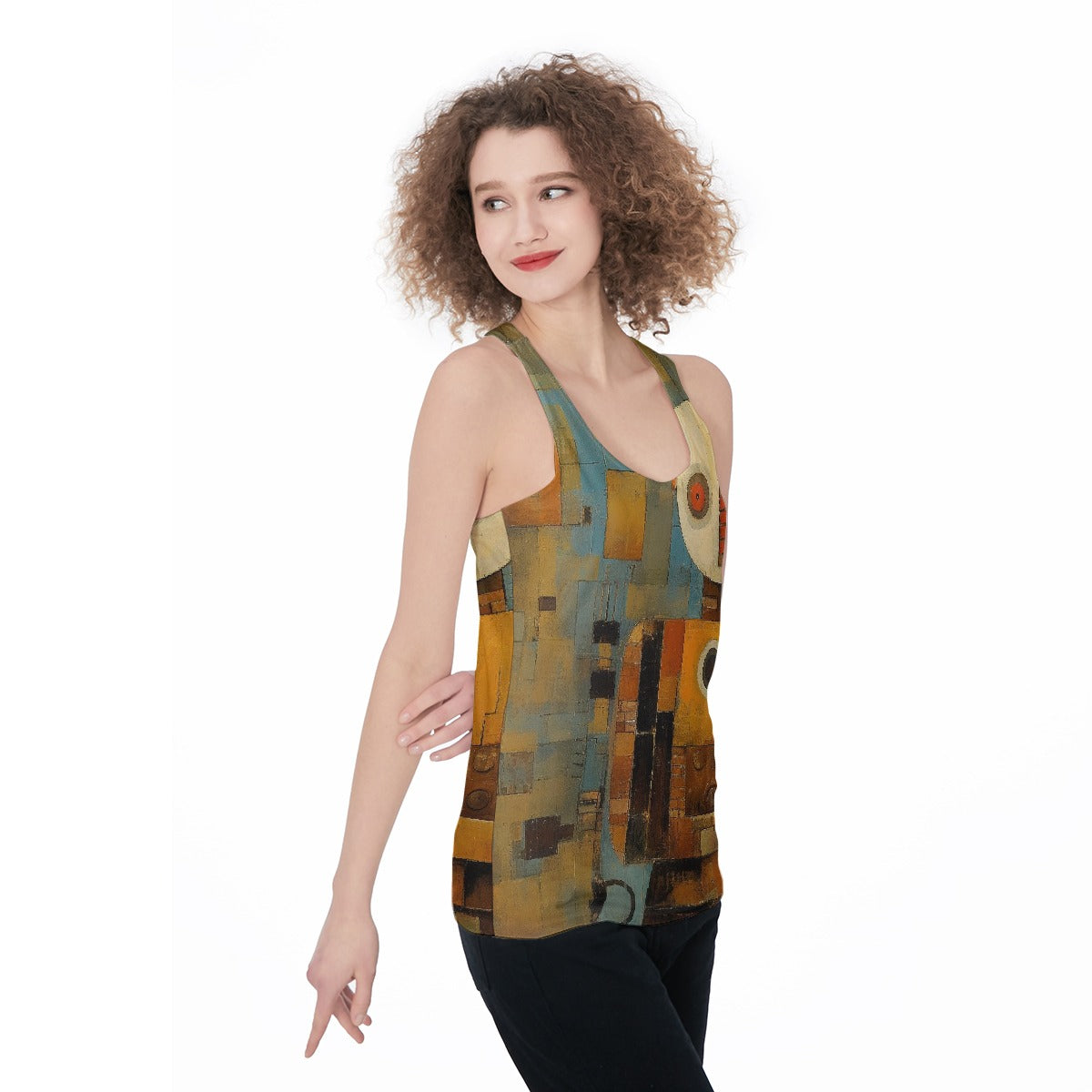 All-Over Print Women's Racerback Tank Top