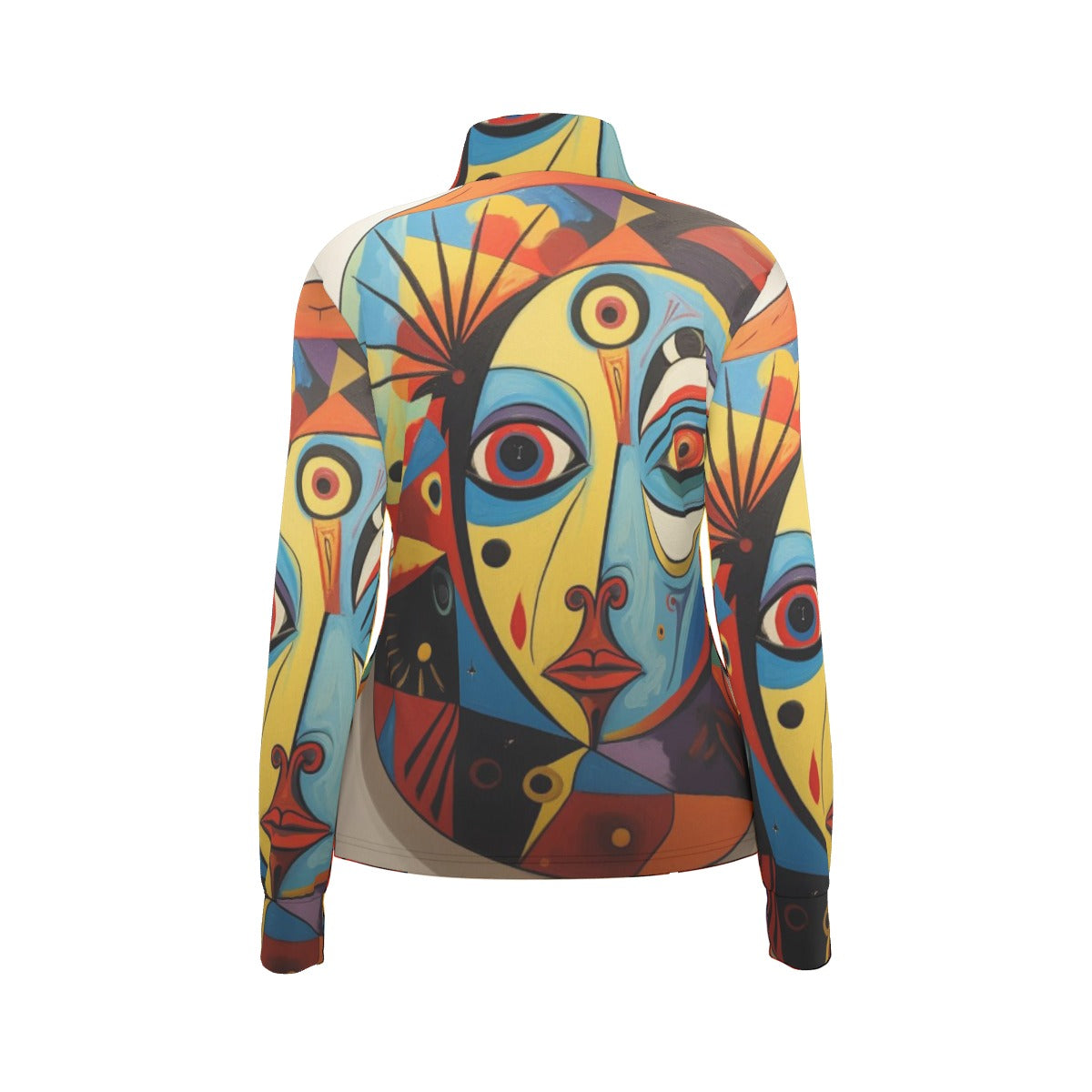 All-Over Print Women's Long Sleeve Thumbhole Jacket