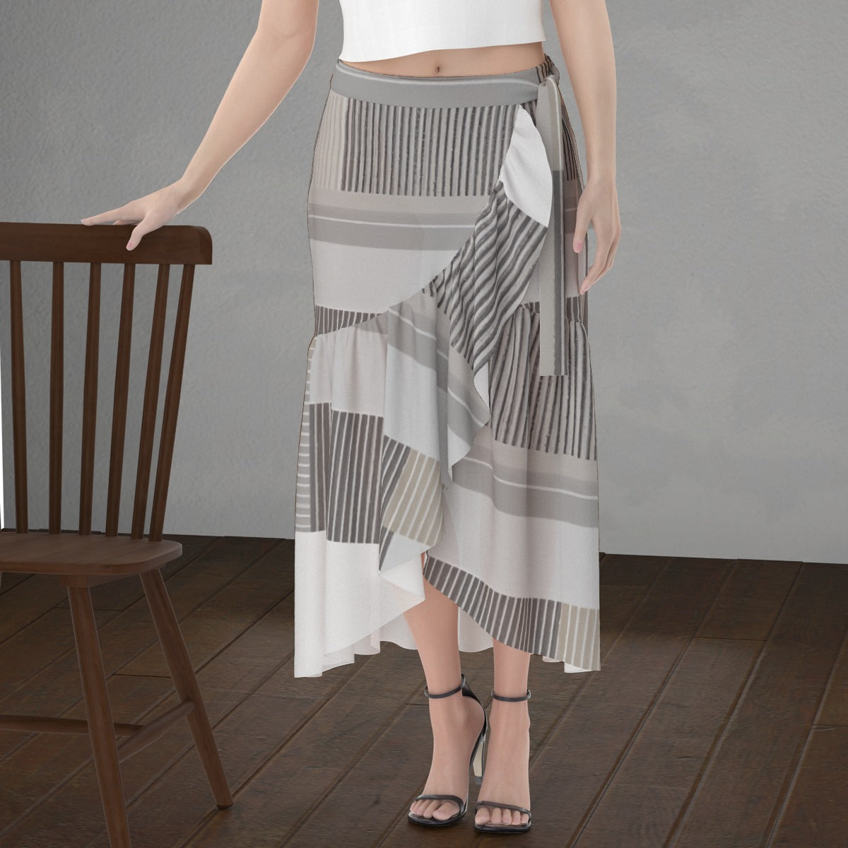 All-Over Print Women's Wrap Skirt