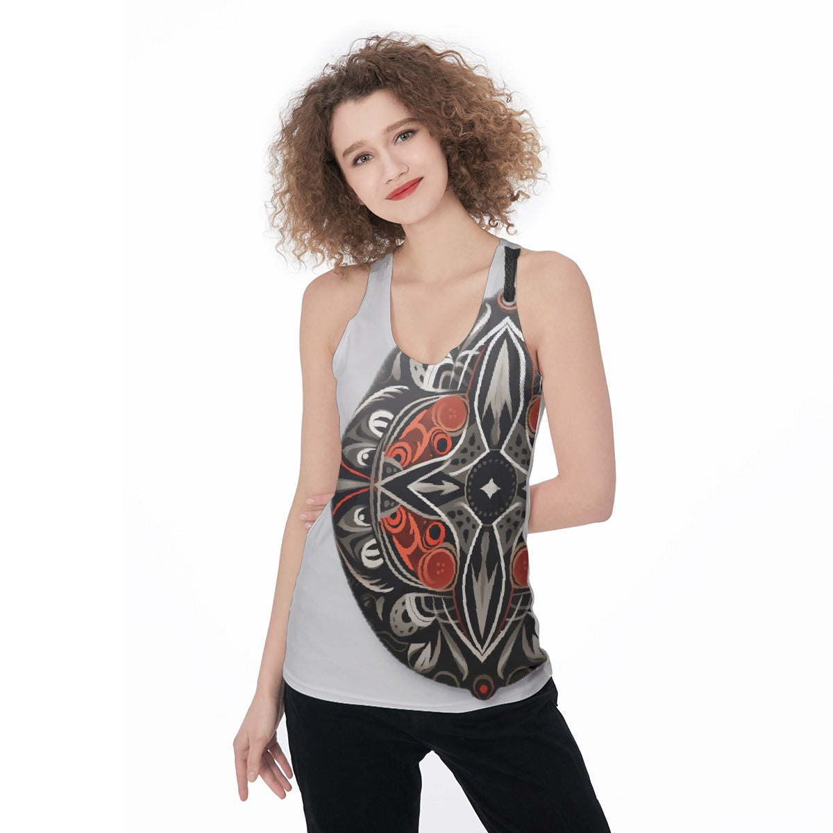 All-Over Print Women's Racerback Tank Top
