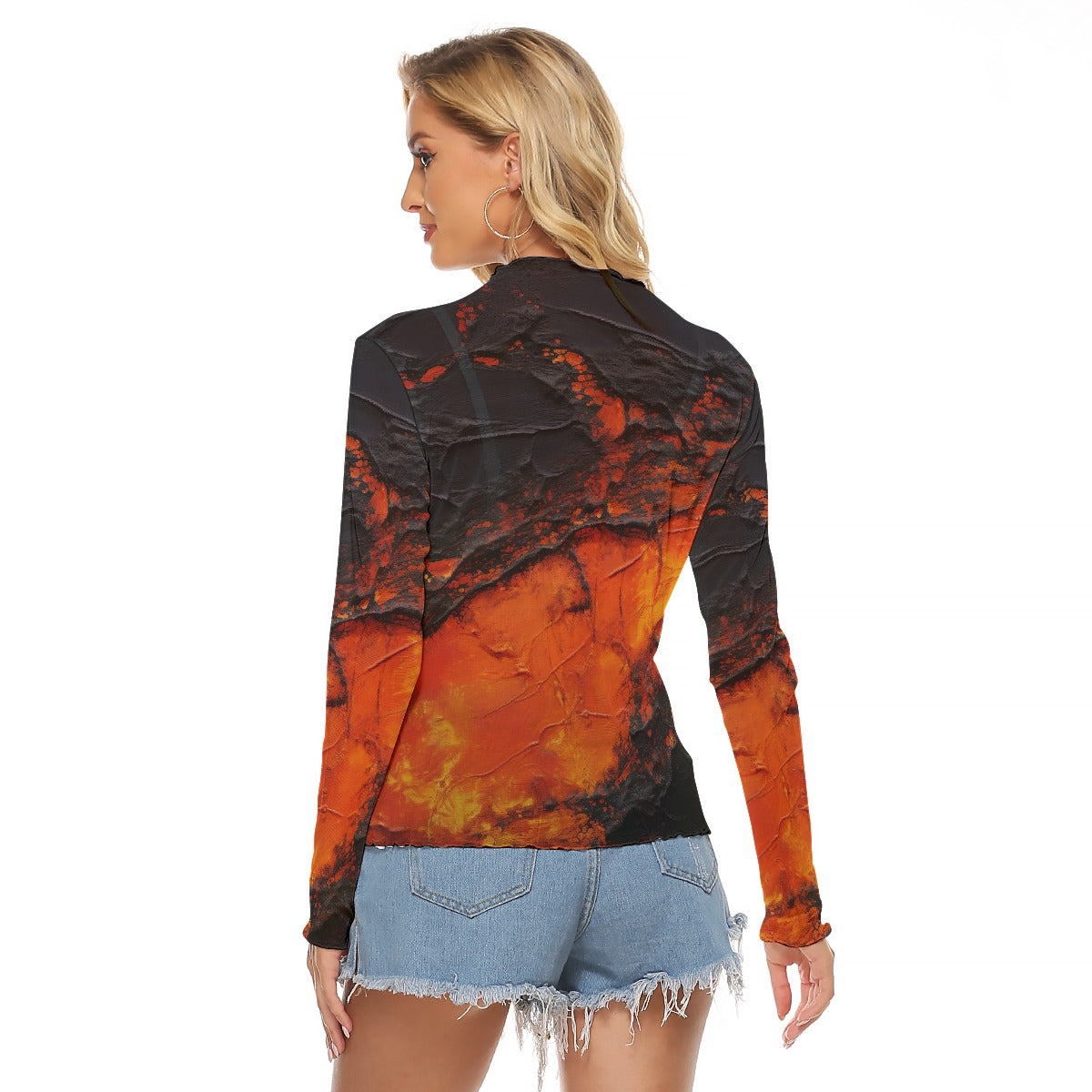 All-Over Print Women's Mesh T-shirt