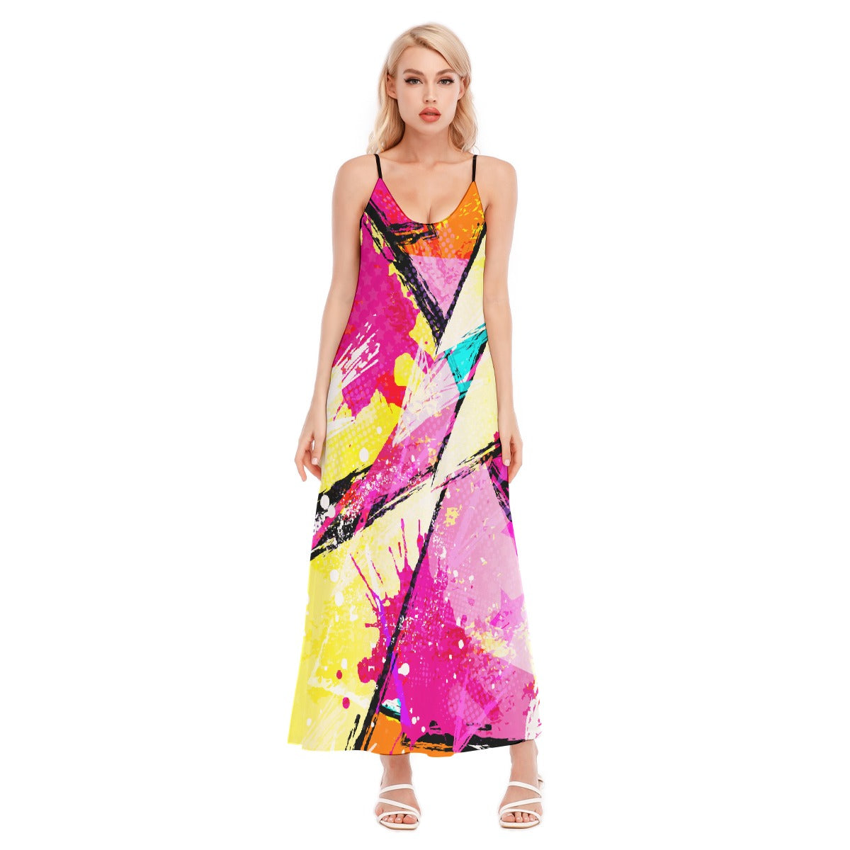 All-Over Print Women's Sling Dress
