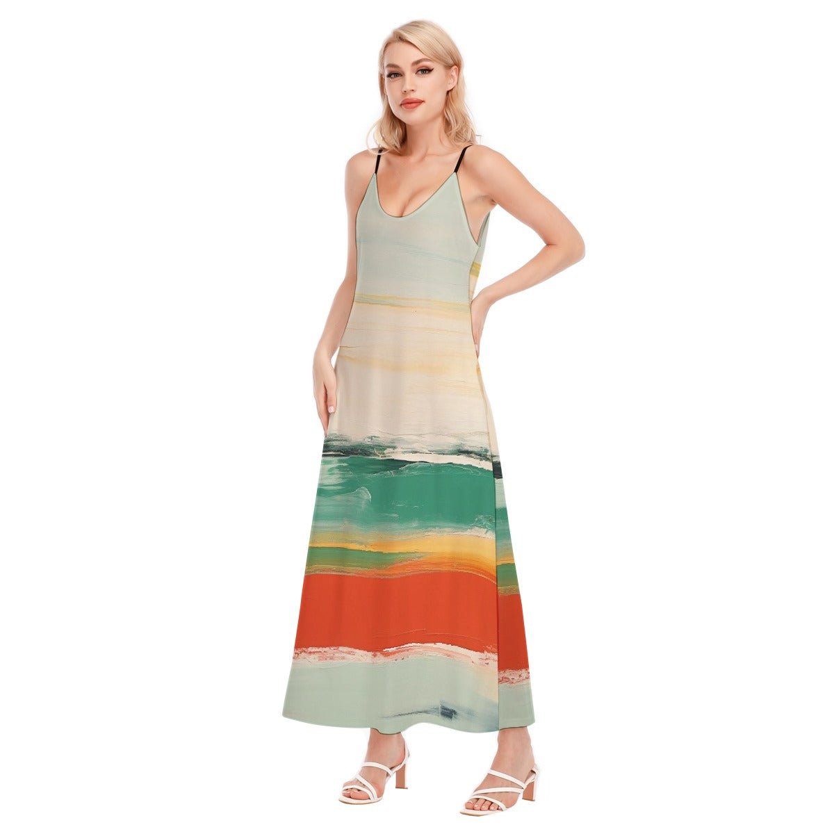All-Over Print Women's Sling Dress