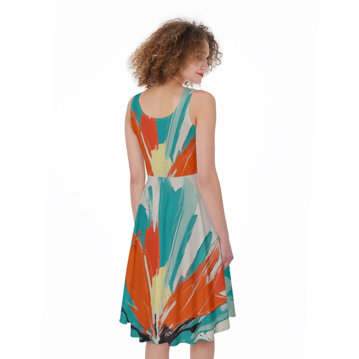 All-Over Print Women's Sleeveless Dress