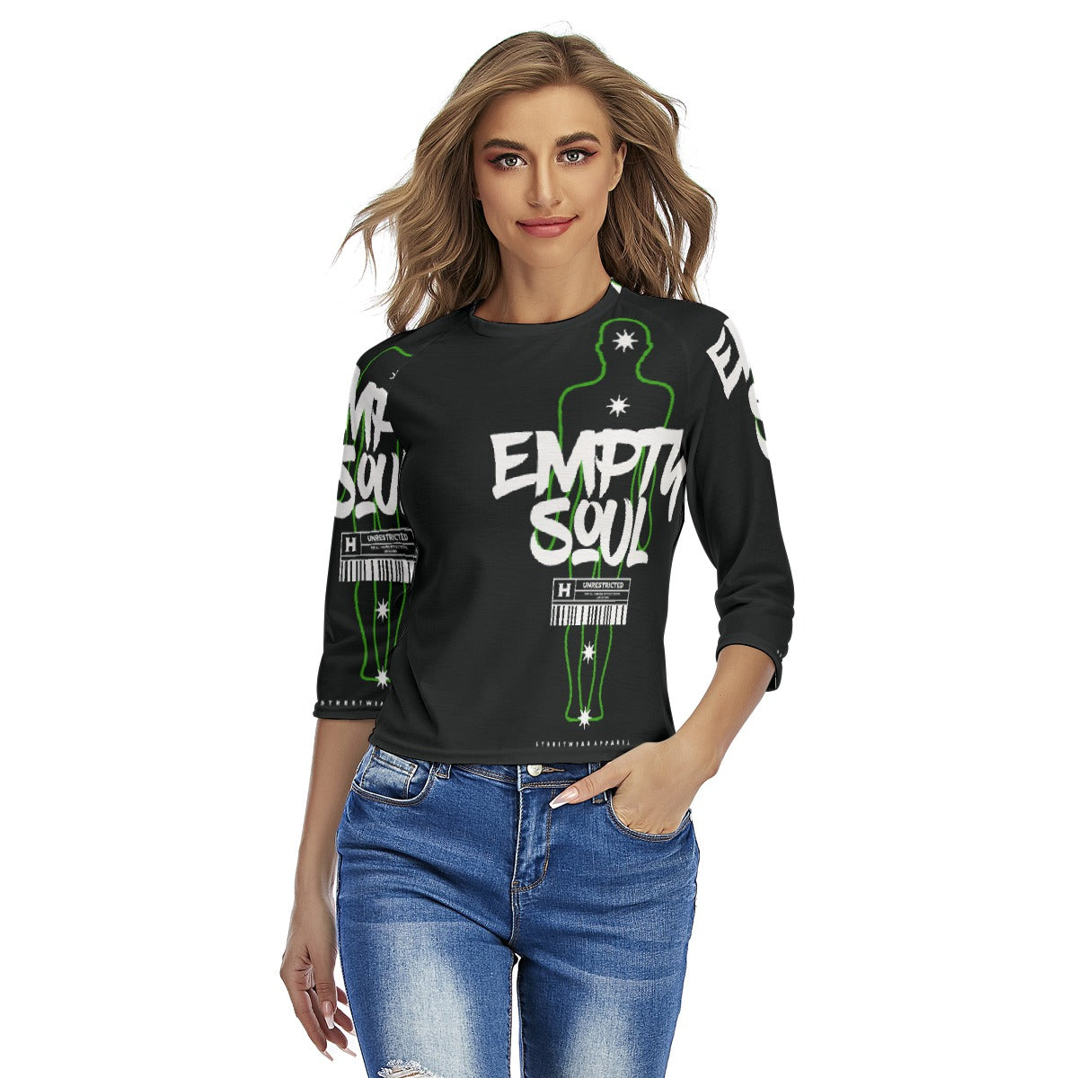 All-Over Print Women's Raglan Sleeves T-shirts