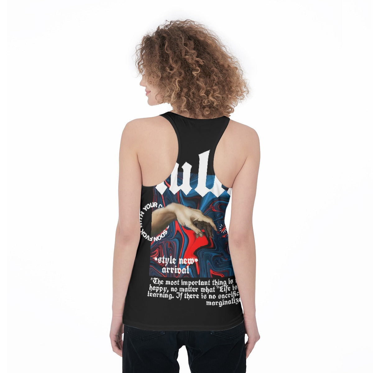 All-Over Print Women's Racerback Tank Top
