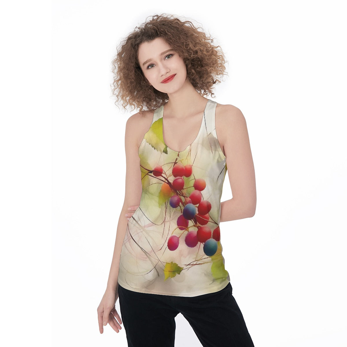 All-Over Print Women's Racerback Tank Top