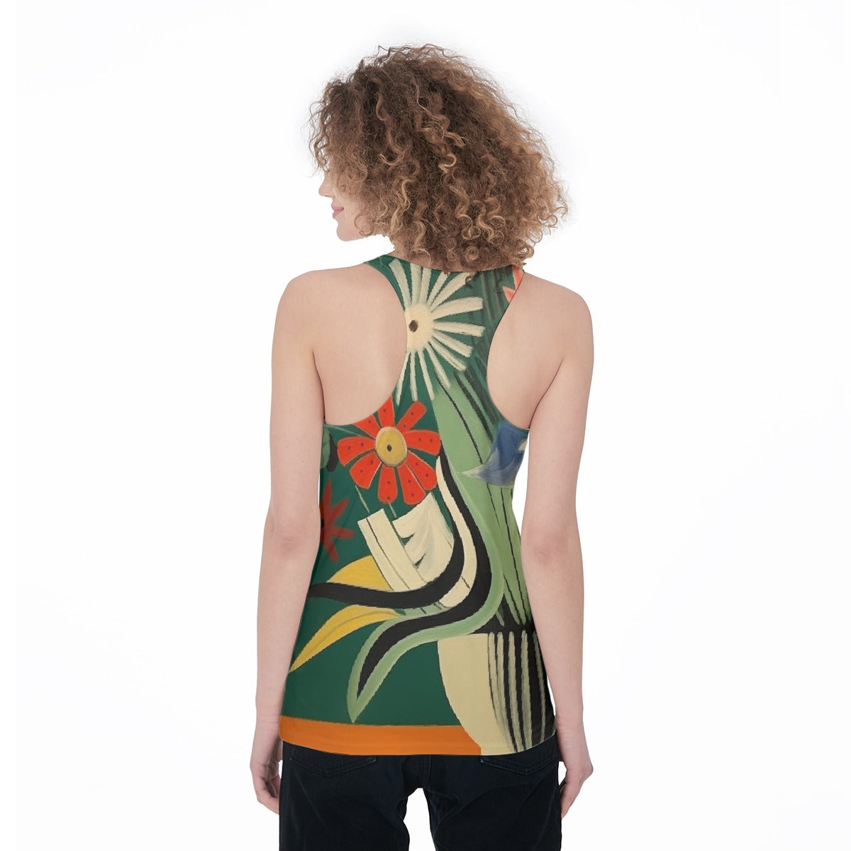 All-Over Print Women's Racerback Tank Top
