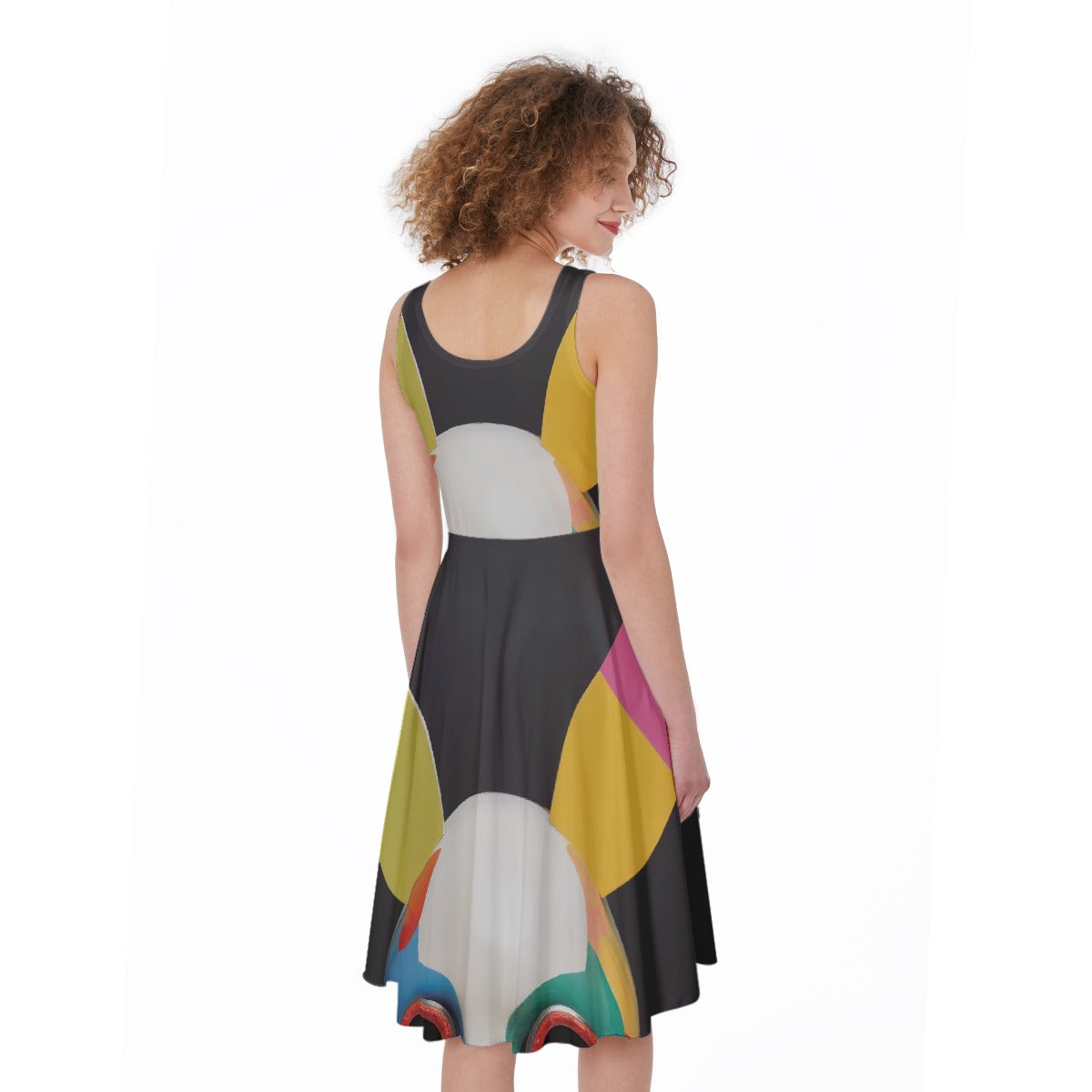All-Over Print Women's Sleeveless Dress