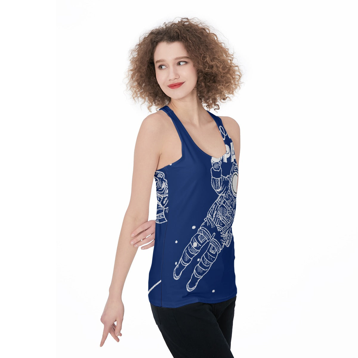 All-Over Print Women's Racerback Tank Top
