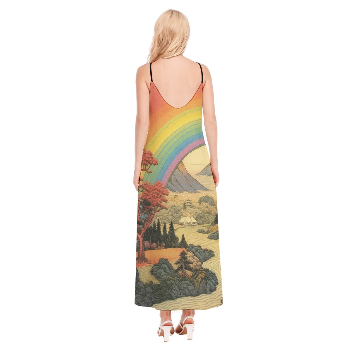All-Over Print Women's Sling Dress